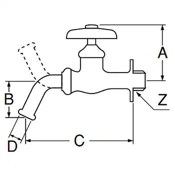 SANEI 万能ホーム水栓  Y12J  13