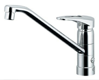 カクダイ 117-051K シングルレバー混合栓(分水孔つき)