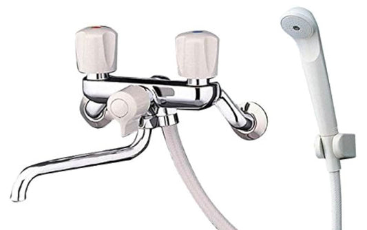 TOTO 浴室用水栓 2ハンドル混合栓 一時止水なし TMS25C